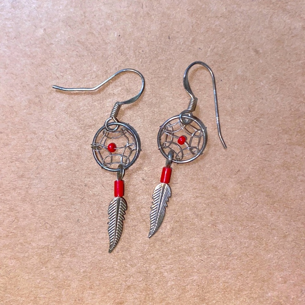 Handmade Dream Catcher Earrings